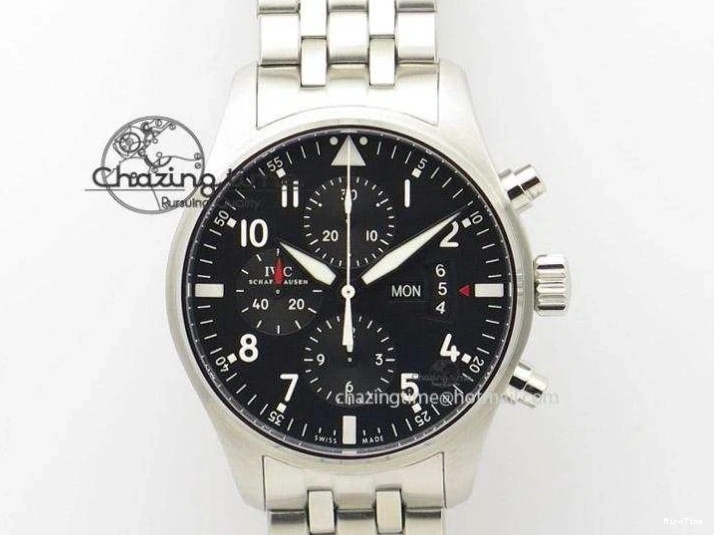 MIROTIME 0119 Pilot Top Gun Miramar IWC388002 ZF 1:1 Best Edition Ceramic Case On Nylon Strap A Practical 7345